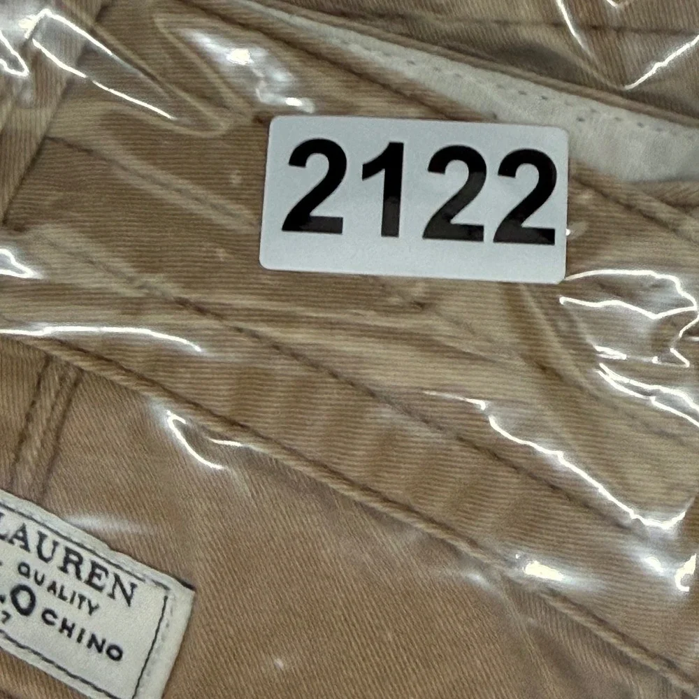 Polo Ralph Lauren Cargo Shorts Mens 40 Tan‎ Khaki Classic Polo Chino 2122
